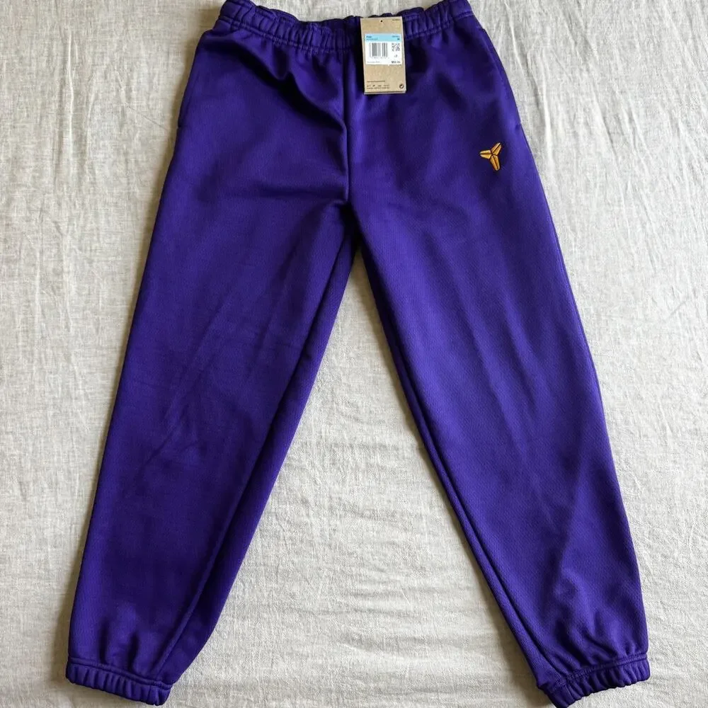 [BOYS M] Nike Kobe Bryant Mamba Mentality Therma-FIT Pants Purple HJ1015-547